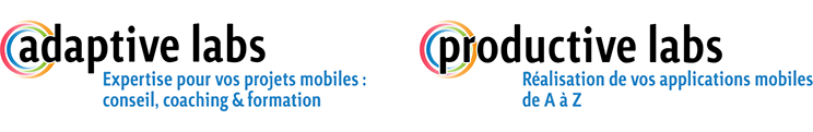 Activités Wonder Labs Activités Wonder Labs: Adaptive Labs (Expertise pour vos projets mobiles : conseil, coaching & formation) et Productive Labs (réalisation de vos applications mobiles de A à Z)